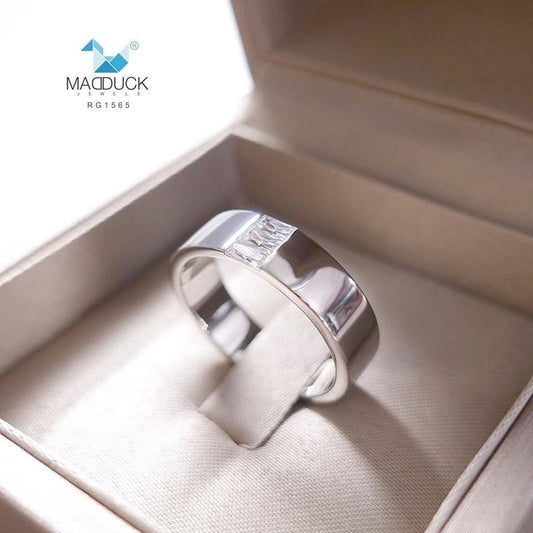 Men's ring – CZ in 925 silver by Madduck Jewels