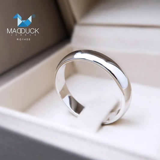 Unisex / male / female ring – CZ in 925 silver by Madduck Jewels