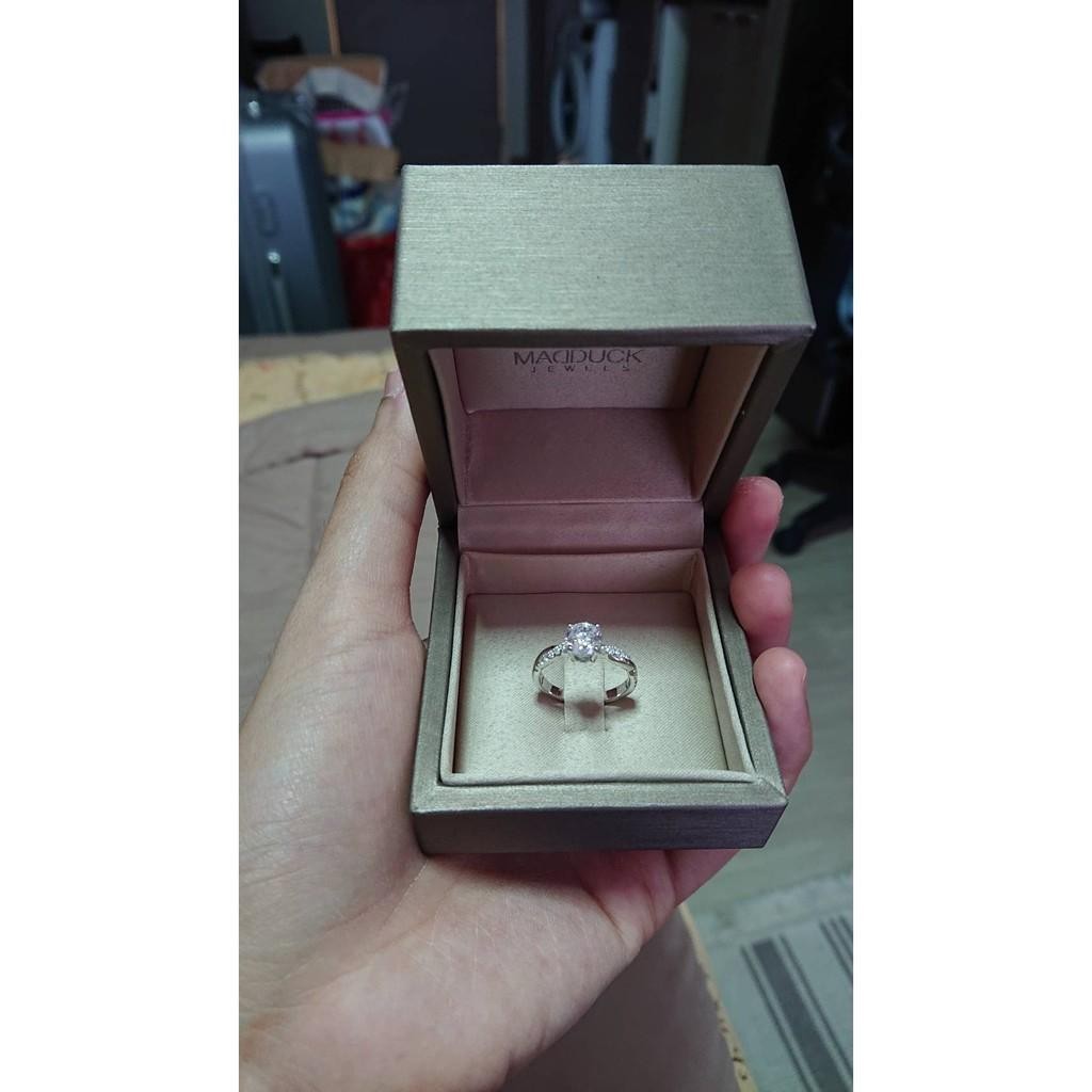 Women's ring – CZ in 925 silver by Madduck Jewels