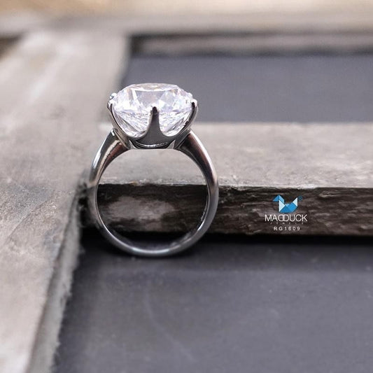 Women's ring – CZ in 925 silver by Madduck Jewels