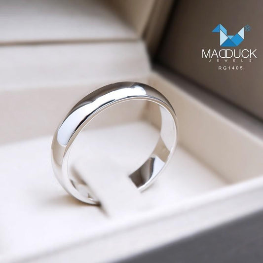 Unisex / male / female ring – CZ in 925 silver by Madduck Jewels