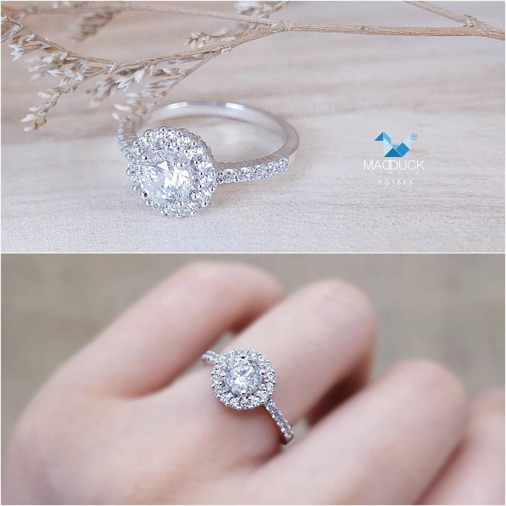 Women's ring – CZ in 925 silver by Madduck Jewels