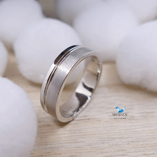 Men's ring – CZ in 925 silver by Madduck Jewels