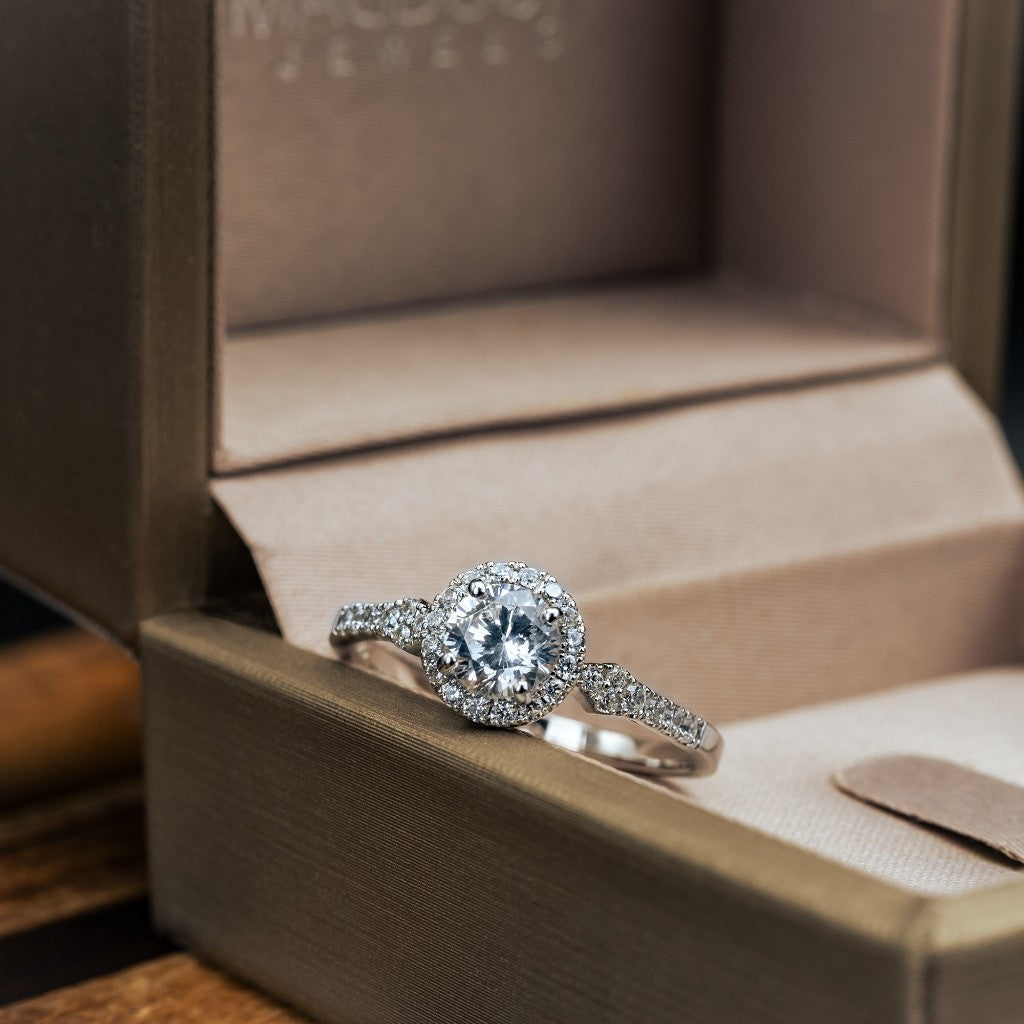 Women's ring – CZ in 925 silver by Madduck Jewels