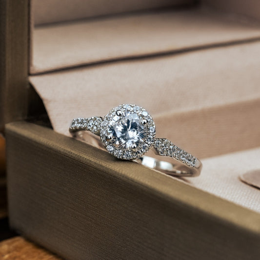 Women's ring – CZ in 925 silver by Madduck Jewels