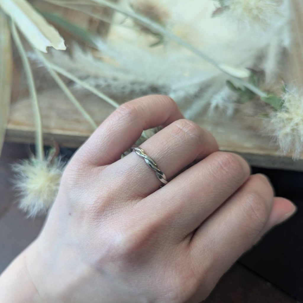 Women's ring – CZ in 925 silver by Madduck Jewels