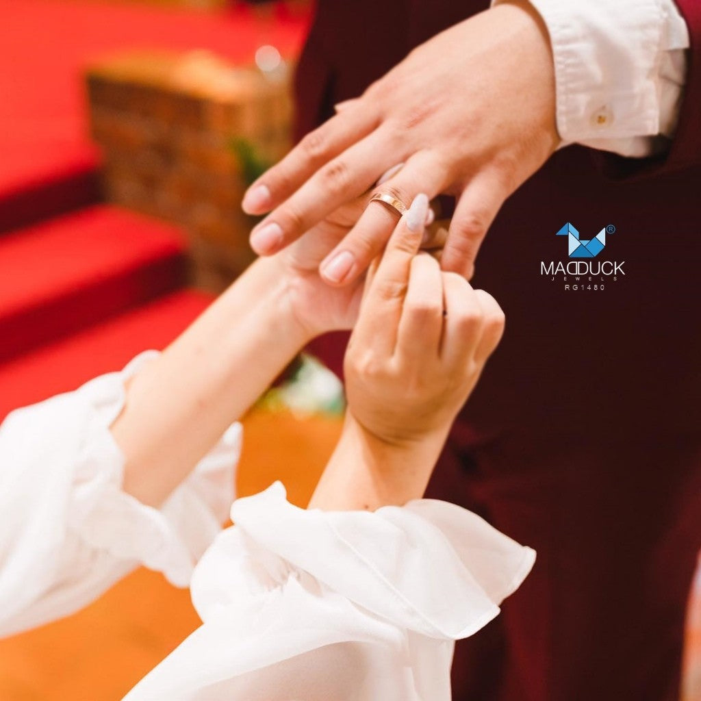 Couple ring set – CZ in 925 silver by Madduck Jewels