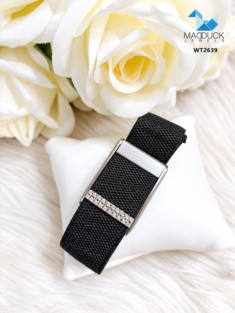 WHOOP Band Charm WT2639 | Double-Row Sparkle Bar | MADDUCKJEWELS