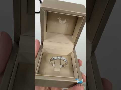 Madduckjewels แหวนเงินแท้ เพชร CZ ชุบโรเดียม RG1528