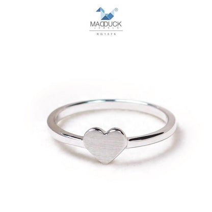 Couple ring set – CZ in 925 silver by Madduck Jewels