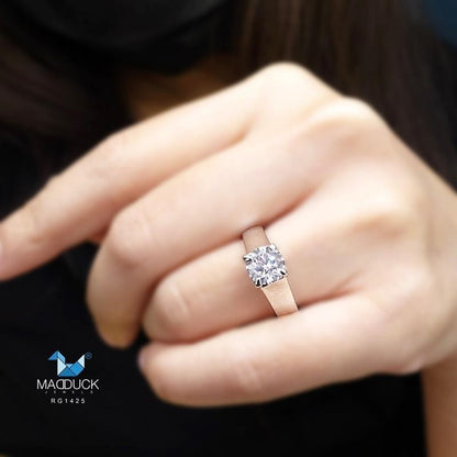 Women's ring – CZ in 925 silver by Madduck Jewels