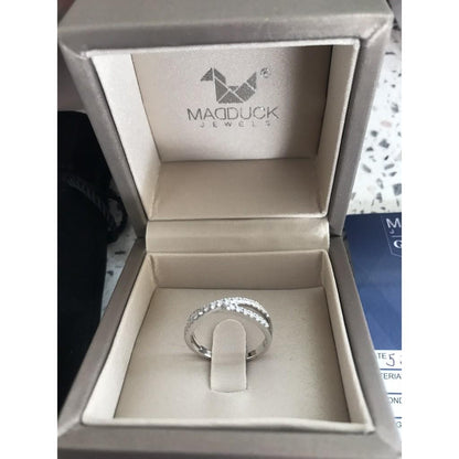 Women's ring – CZ in 925 silver by Madduck Jewels