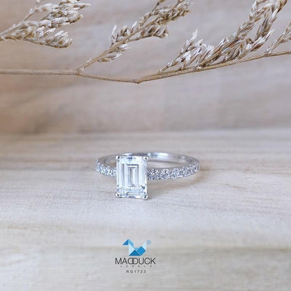 Women's ring – CZ in 925 silver by Madduck Jewels