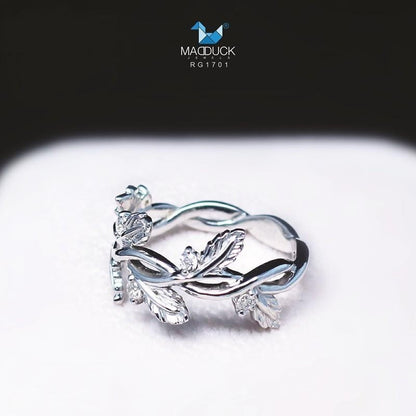 Women's ring – CZ in 925 silver by Madduck Jewels