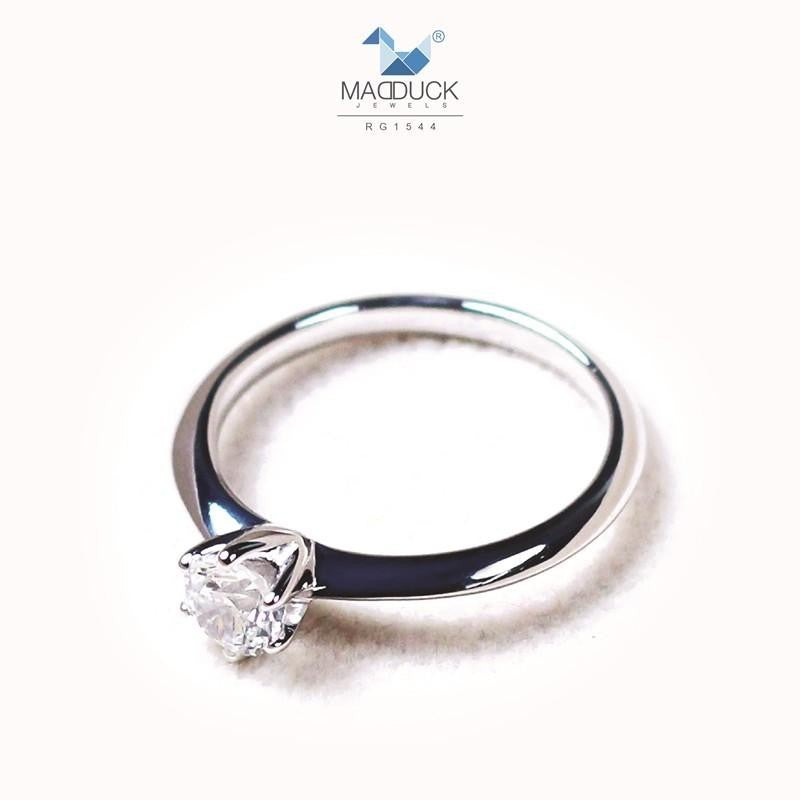 Couple ring set – CZ in 925 silver by Madduck Jewels