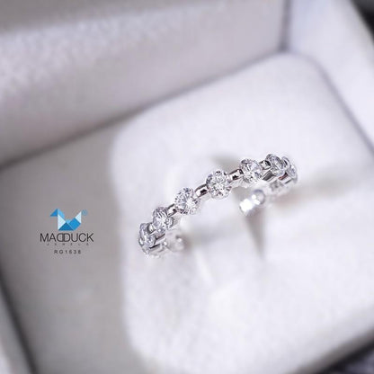 Women's ring – CZ in 925 silver by Madduck Jewels