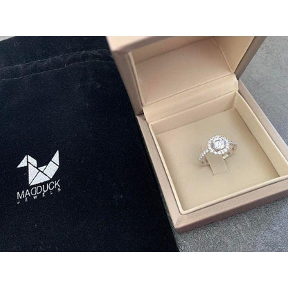 Women's ring – CZ in 925 silver by Madduck Jewels