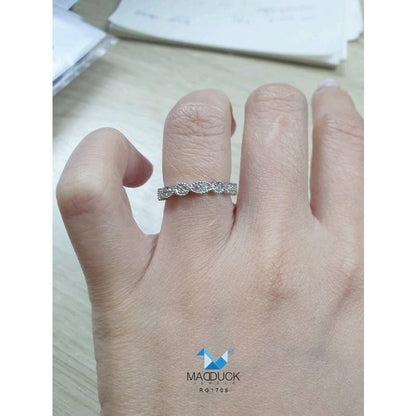 Women's ring – CZ in 925 silver by Madduck Jewels
