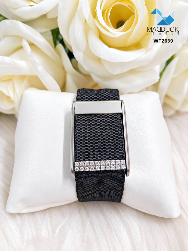 WHOOP Band Charm WT2639 | Double-Row Sparkle Bar | MADDUCKJEWELS